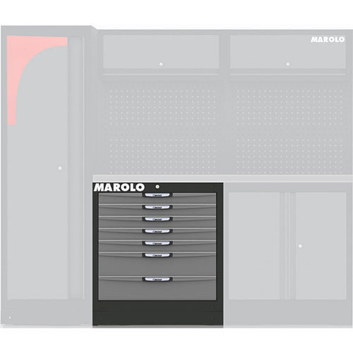 MAROLO CABINET 861 WITH 7 DRAWERS 805225