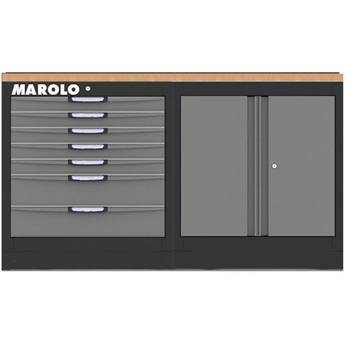 MAROLO CABINET UNIT WITH TOP IN WOOD 1722 805308