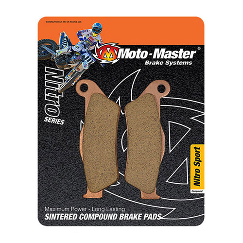 MOTO-MASTER BRAKE PADS FRONT NITRO SPORT 093022
