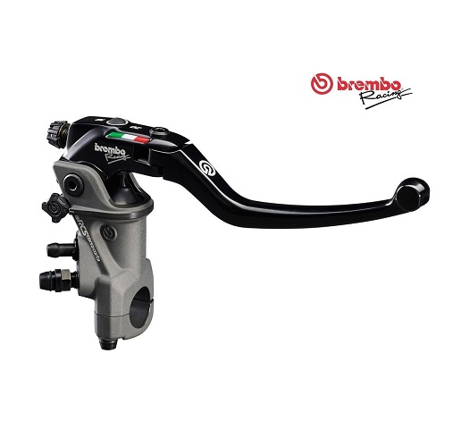 BREMBO RADIAL MASTER CYLINDER PR 17X18-20 17RCS CORSACORTA (ADJUSTABLE NEUTRAL TRAVEL) FOR DOUBLE DISC & CALIPER PISTONS Ø <32MM 110C74040