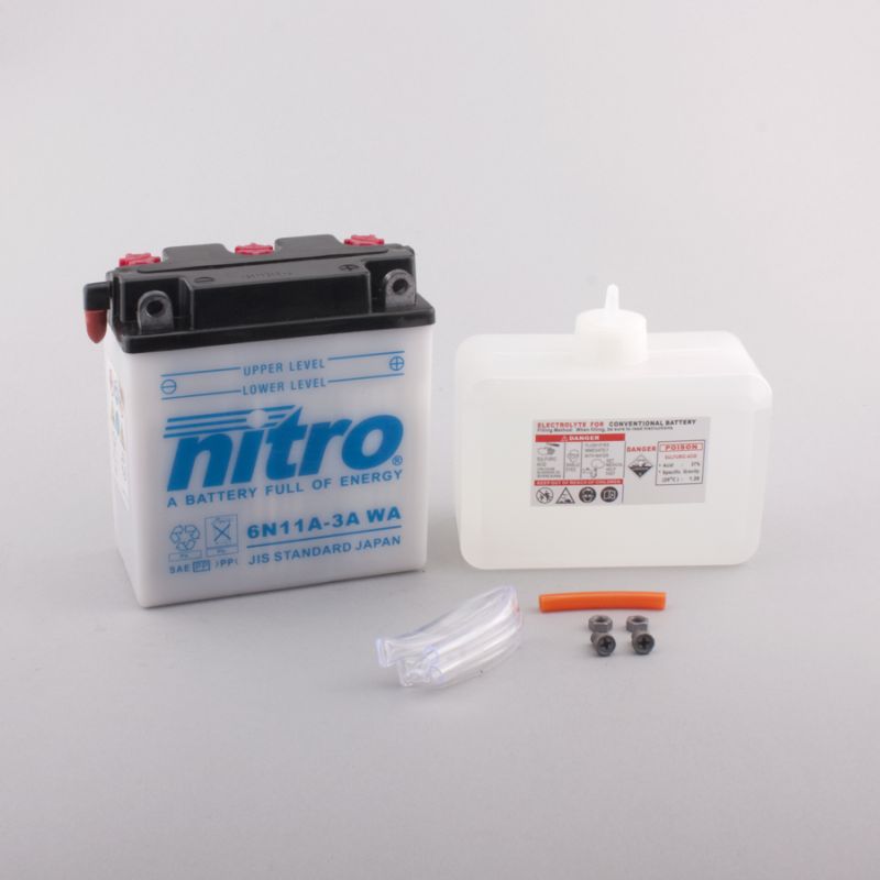 AFAM NITRO 6N11A-3A open with acid pack 146N11A-3A WA(dimensions L:122,W:62,H:131)