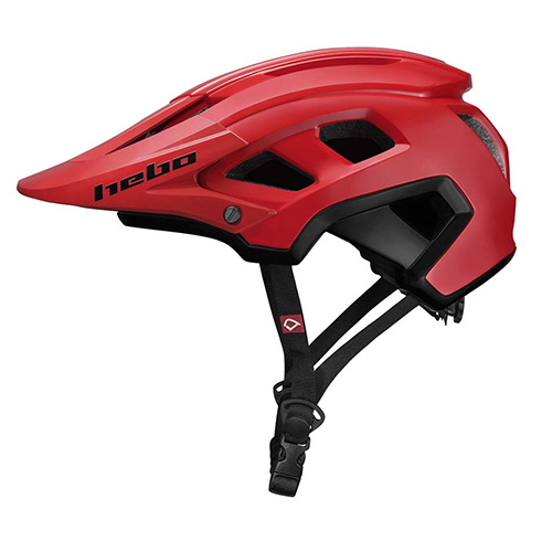 HEBO BICYCLE HELMET MONOCOLOR RED L/XL HEBO