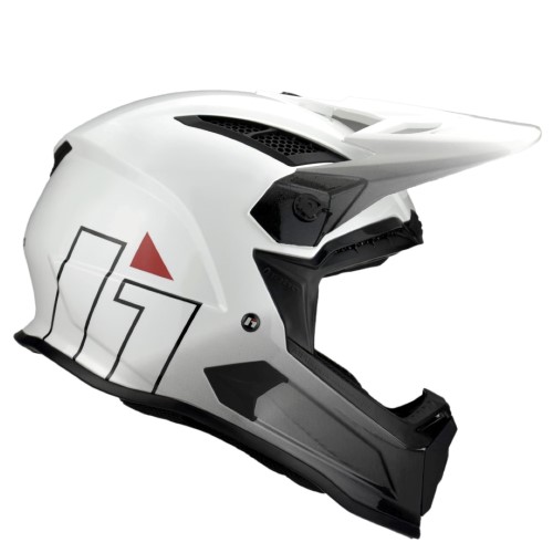  HELMET END/MX BRAIN L- WHITE HEBO 40HC0626LB