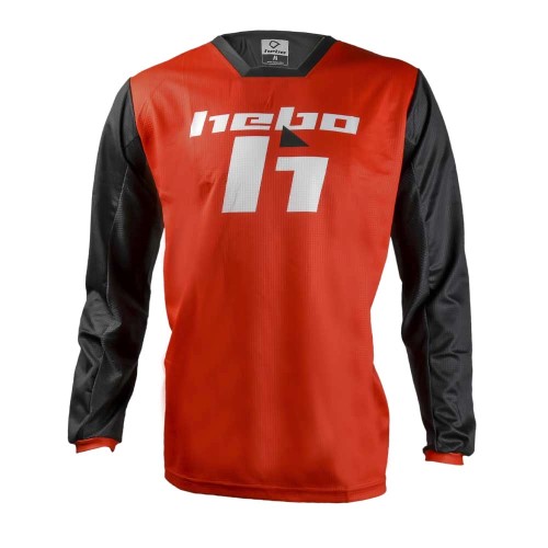 HEBO JERSEY END-M/X SCRATCH II S-RED  HE2539SR