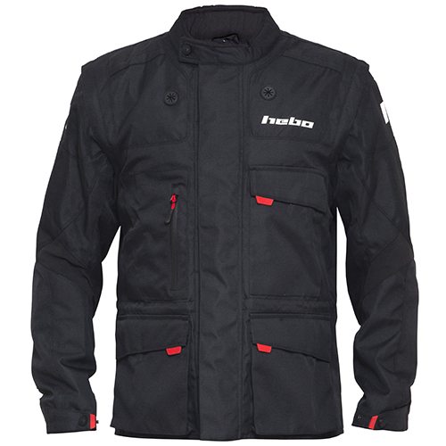 HEBO JACKET ENDURO CROSS OVER XLARGE BLACK HE4145XLN