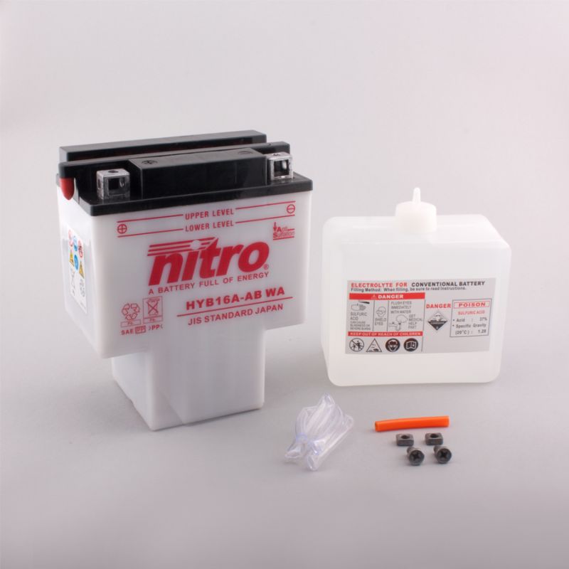 AFAM NITRO HYB16A-AB open with acid pack 14HNB16A-AB WA(dimensions L:151,W:91,H:180)