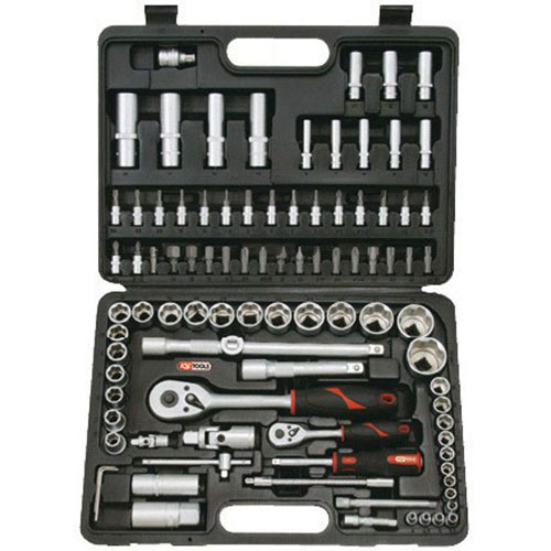 MAROLO 1/4' AND 1/2' F6 SOCKET SET-94 PIECES 500493