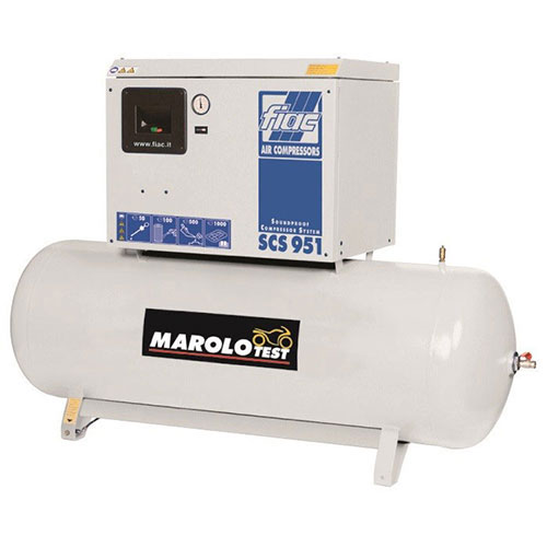 MAROLO SOUNDPROOF COMPRESSOR 500 LITERS / THREE PHASES (380 V) / 7.5 HP 801806