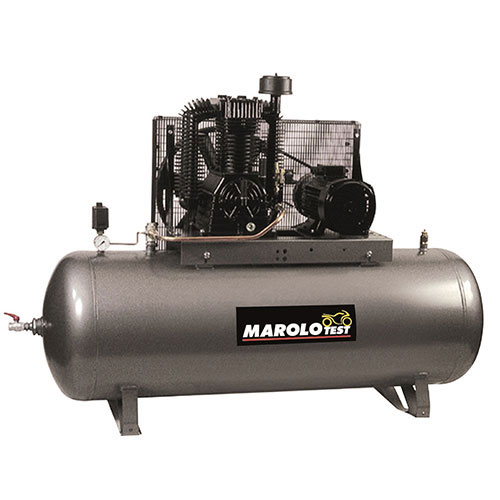 MAROLO COMPRESSOR 500 LITERS MONOCYLINDER TWO-STAGE / THREE-PHASE (380 V) / 7.5 HP 801815