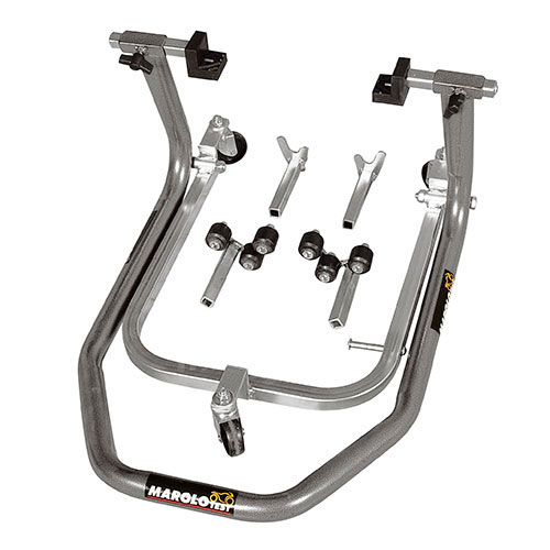 MAROLO MOBILE MOTORCYCLE STAND WITH RUBBER MOUNTS AND V 805106