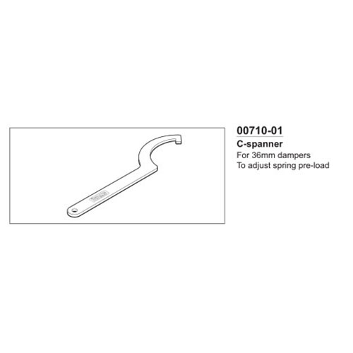 OHLINS C-SPANNER TWIN 00710-01