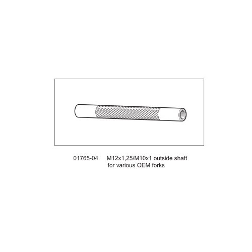 OHLINS M12X1,25/M10X1 OUTSIDE SHAFT 