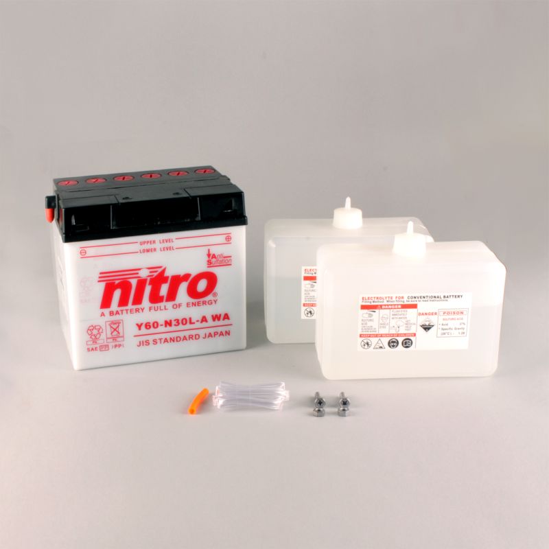 AFAM NITRO Y60-N30L-A open with acid pack 14N60-N30L-A WA(dimensions L:186,W:130,H:171)