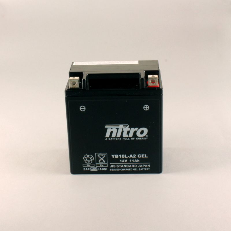 AFAM NITRO YB10L-A2 GEL AGM closed 14NB10L-A2 SLA(dimensions L:135,W:90,H:145)